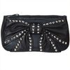 Betsey Johnson Bows Whistles Clutch in Black - Lyst