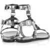 Belle By Sigerson Morrison Metallicleather Gladiator Sandals in Silver - Lyst