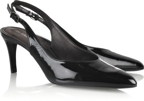 slingback jil sander
