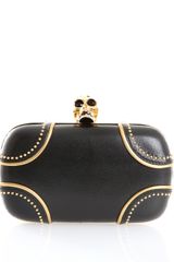 Alexander McQueen Classic Skull Clutch