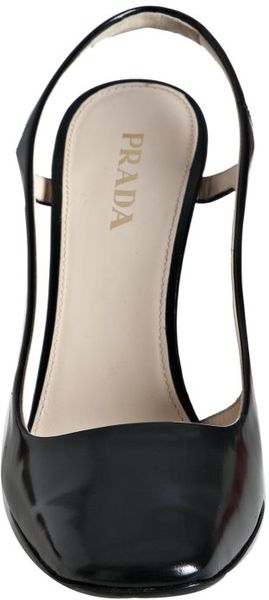 square toe heels prada