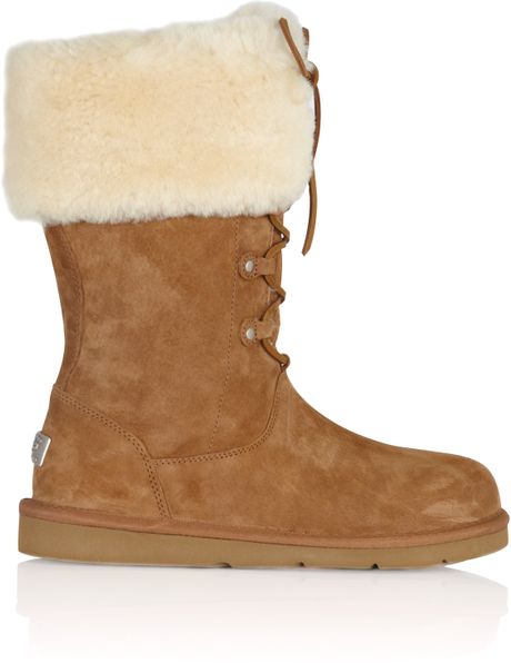 uggs with logo all over