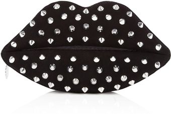  Studded Lips Clutch 