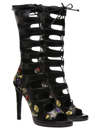 Giuseppe Zanotti x Christopher Kane Embroidery Boot - Lyst