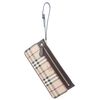 Burberry Haymarket Check Clutch Bag in Beige (brown) - Lyst