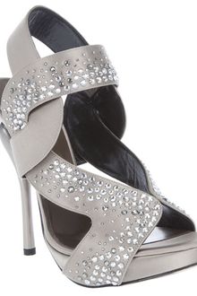Georgina Goodman Crystal Embellished Sandal - Lyst