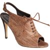 Manolo Blahnik Salanda in Brown (metal mocha patent) - Lyst