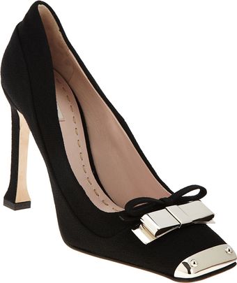 Miu Miu Metal Toe Pump - Lyst