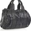 Alexander Wang Rocco Mini Duffle Leather Bag in Black