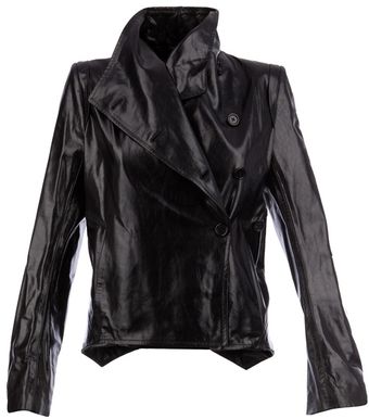 Ann Demeulemeester Leather Jacket - Lyst