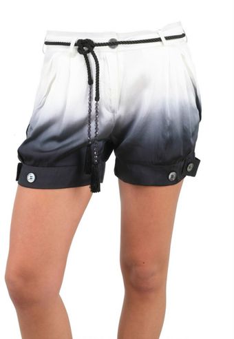 Beayukmui Faded Silk Satin Shorts - Lyst