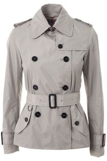 Burberry Short Trench Jacket - Lyst