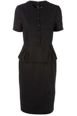 Burberry Peplum Dress