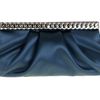 Christian Louboutin Kathena Satin Clutch in Blue (peacock) - Lyst