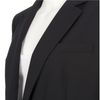 Dkny Single Breasted Blazer in Black - Lyst