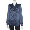 See By Chloé Star Print Silk Blouse in Blue - Lyst