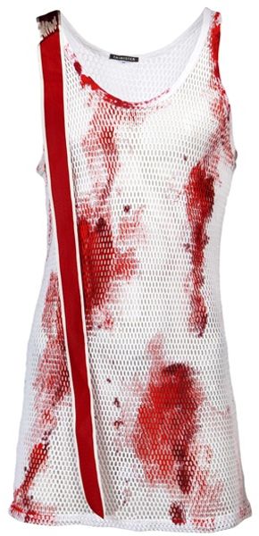 Thimister Blood Tank Top in White - Lyst