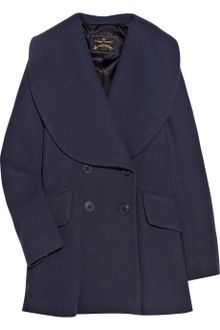 Vivienne Westwood Anglomania Circle Car Wool-blend Coat - Lyst