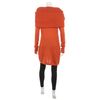 Y-3 Shoulder Wrap Dress in Orange - Lyst