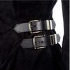Balmain Structured Shoulder Feature Dress in Black - Lyst