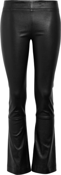  Comet Cropped Leather Pants 