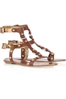 Belle By Sigerson Morrison Leather Gladiator Sandals - Lyst