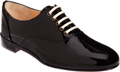 Christian Louboutin Fred Flat in Black - Lyst