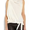 Vionnet Cottonpoplin Blouse in White - Lyst