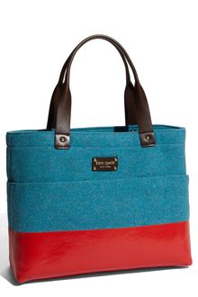 Kate Spade Frosted Felt Magazine Tote - Lyst