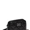 Michael By Michael Kors Quilted Cross Body Hamilton in Black - Lyst