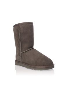 Ugg Grey Classic Short Boots - Lyst