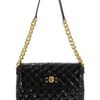 Marc Jacobs Extra Large Single in Black Patent in Black - Lyst