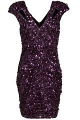 Eastland Sequin Embellished Mini Dress