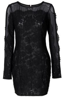 Markus Lupfer Rose Lace Dress - Lyst