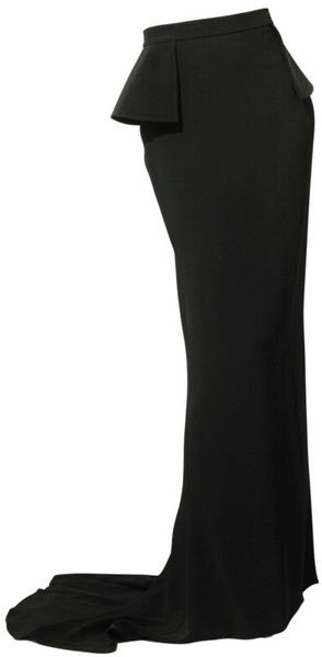 Hakaan Long Envers Satin Skirt - Lyst