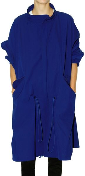 Jil Sander Polygabardine Parka Coat - Lyst