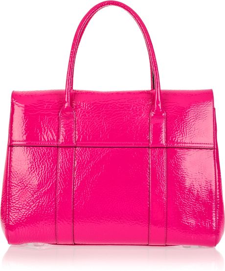 mulberry bayswater pink handbag