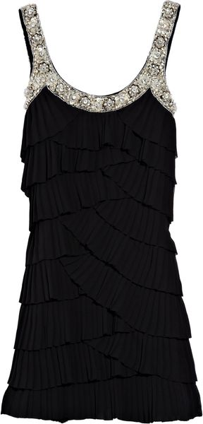 Rachel Gilbert Keisha Embellished Crepe Dress - Lyst