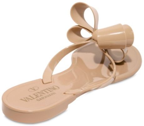 valentino jelly flats