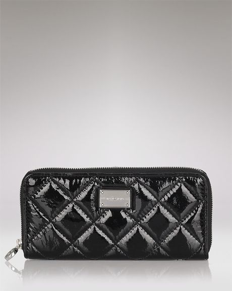 Michael Kors Michael Hamilton Quilted Leather Continental Wallet in ...