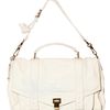 Proenza Schouler Ps1 Medium Lux Lamb Shoulder Bag in White - Lyst