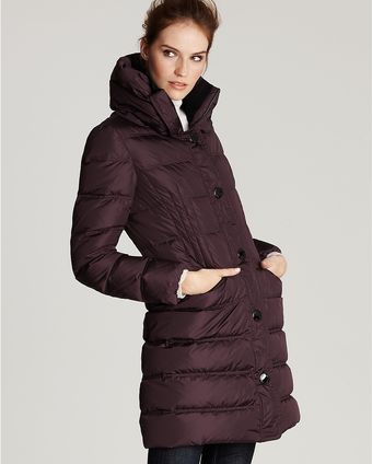 Moncler Vos Three-quarter Length Puffer Jacket - Lyst