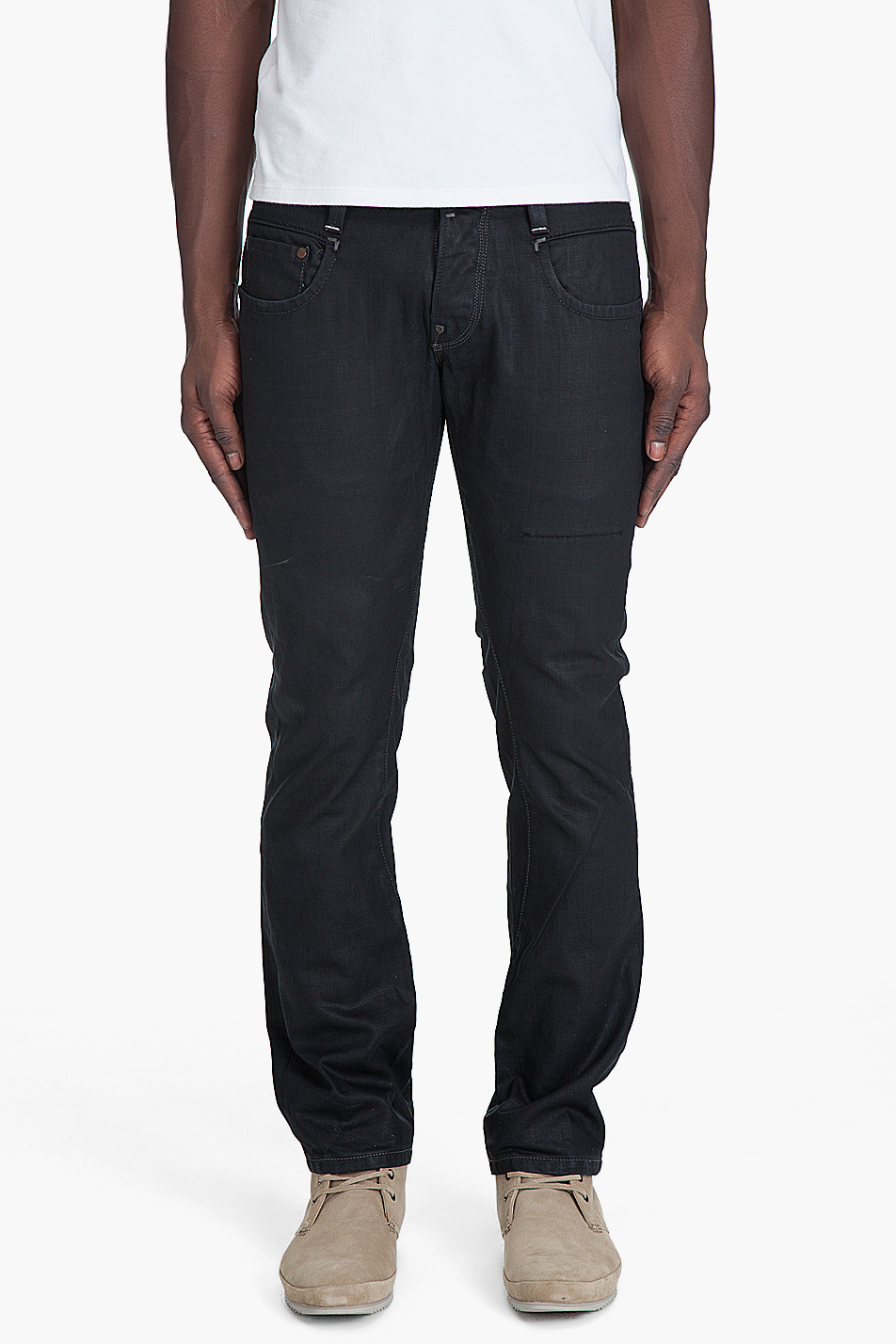 Gstar Raw Radar Tapered Rope Jeans in Black for Men Lyst