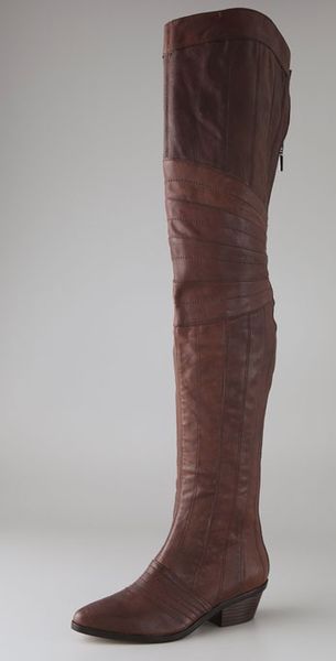 report over the knee boots