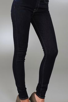 7 For All Mankind High Waist Gwenevere Skinny Jeans - Lyst