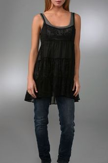 Free People Tiered Ruffle Top - Lyst