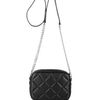 Michael By Michael Kors Quilted Cross Body Hamilton in Black - Lyst