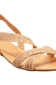 Stella McCartney Flat Braided Sandal - Lyst