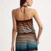 Missoni Strapless Coverup in Blue - Lyst