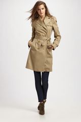 Moncler Malingre Double-breasted Trench Coat